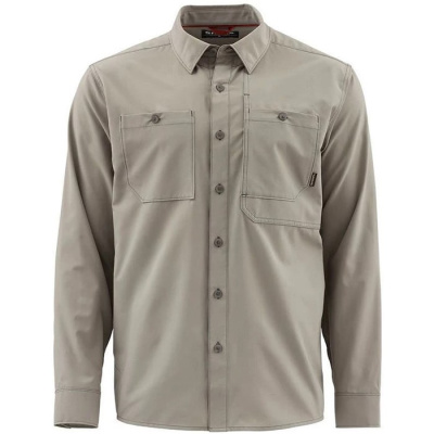 Рубашка Simms Double Haul LS Shirt цвет Rock Ridge размер L