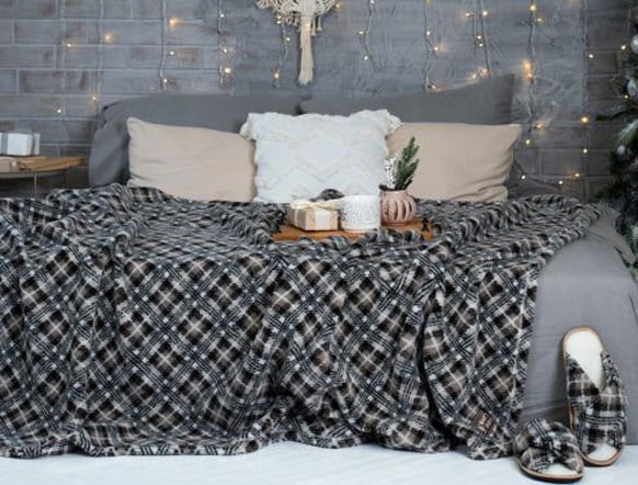 Преимущества пледов из овечьей шерсти