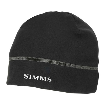 Шапка Simms Gore-Tex Infinium Wind Beanie черная  размер S/M