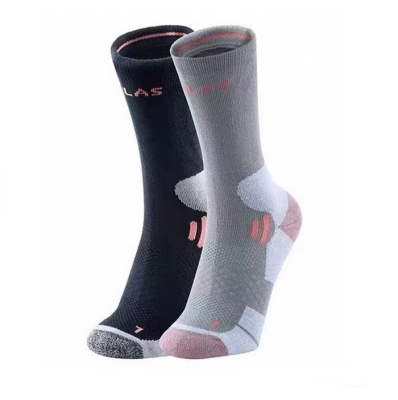 Носки Kailas Mid Cut Trekking W's KH2102205 (2 пары) розовые с серым 21095 размер M Носки Kailas Mid Cut Trekking W's KH2102205 (2 пары) розовые с серым 21095 размер M