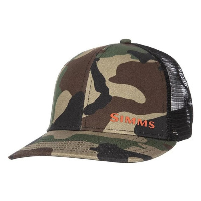 Кепка Simms ID Trucker цвет Woodland Camo Кепка Simms ID Trucker цвет Woodland Camo