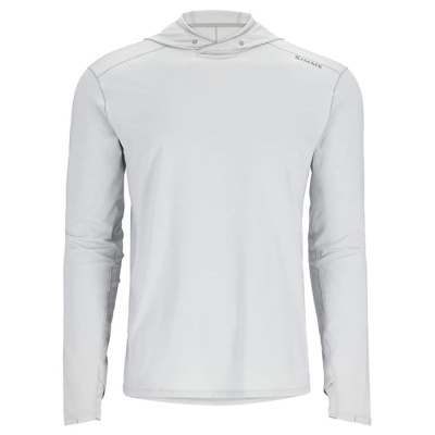 Термофутболка Simms SolarFlex Hoody цвет Sterling размер XL