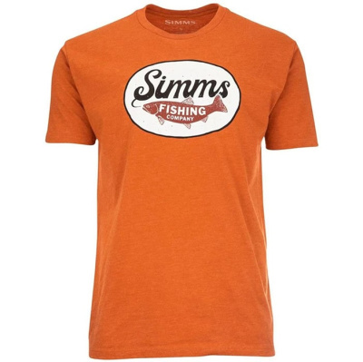 Футболка Simms Trout Wander T-Shirt цвет Adobe Heather размер M