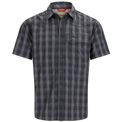 Рубашка Simms Big Sky SS Shirt цвет Black размер S