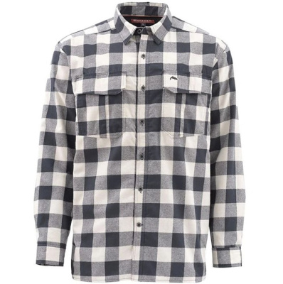 Рубашка Simms Coldweather LS Shirt цвет Sand Buffalo Plaid размер XXL