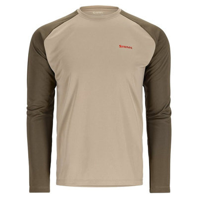 Термофутболка Simms Tech Tee - Artist Series цвет Bass/Stone/Dark Stone размер S