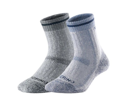 Носки Kailas Aoxue III Trekking KH2201102 (2 пары) серые и синие 21098 размер L