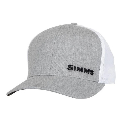 Кепка Simms Flex Trucker цвет Heather Grey Кепка Simms Flex Trucker цвет Heather Grey
