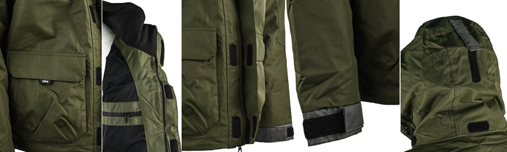 Куртка DAM Manitoba XT Jacket L Thyme Green 1 Куртка DAM Manitoba XT Jacket L Thyme Green 1