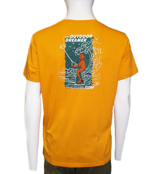 Футболка Kailas Outdoor Dreamer Cotton T-shirt KG2127115 оранжевый 18122 размер M Футболка Kailas Outdoor Dreamer Cotton T-shirt KG2127115 оранжевый 18122 размер M