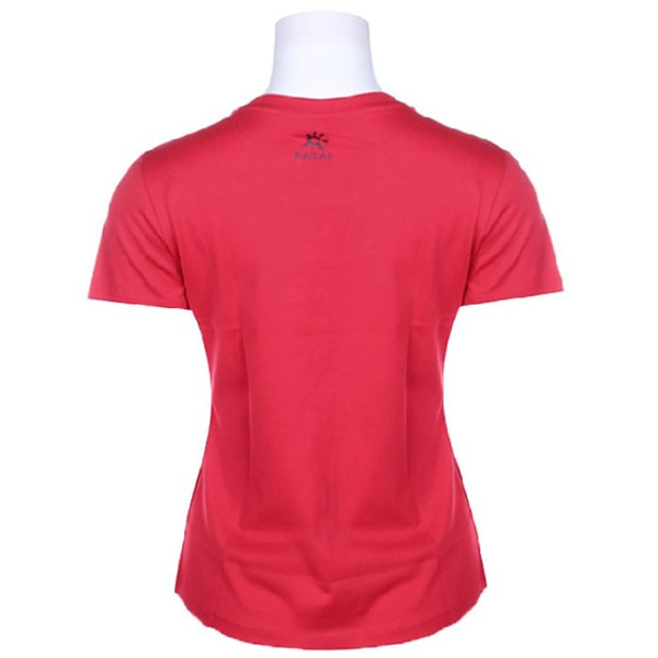 Футболка Kailas Travel Culture Cotton W's Edelweiss KG2127215 красная 12019 размер M