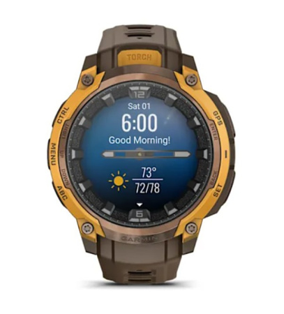 Instinct Crossover AMOLED цвета бронзы и солнечных лучей