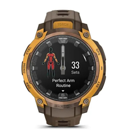 Instinct Crossover AMOLED цвета бронзы и солнечных лучей