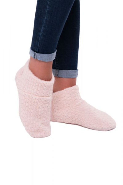 Носки Комби Букле цвет пудра размер 40-41