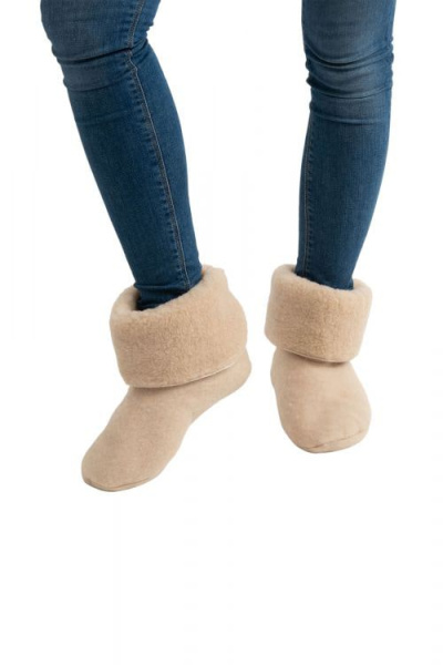 Носки меховые Эко цвет беж размер 38-40 Носки меховые Эко цвет беж размер 38-40