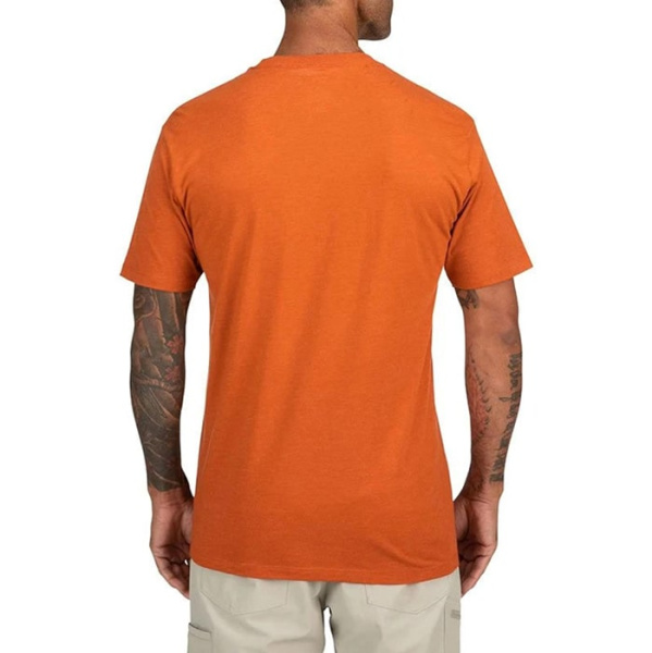 Футболка Simms Trout Wander T-Shirt цвет Adobe Heather размер M