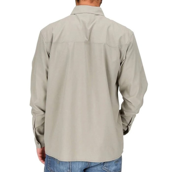 Рубашка Simms Double Haul LS Shirt цвет Rock Ridge размер L