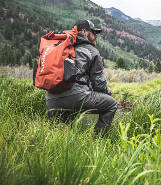 Рюкзак Simms Dry Creek Rolltop Backpack 30L черный