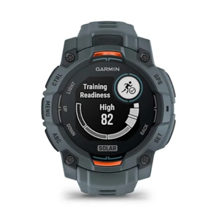 Instinct 3 – 45 мм Solar цвета сумерек с силиконовым ремешком цвета сумерек