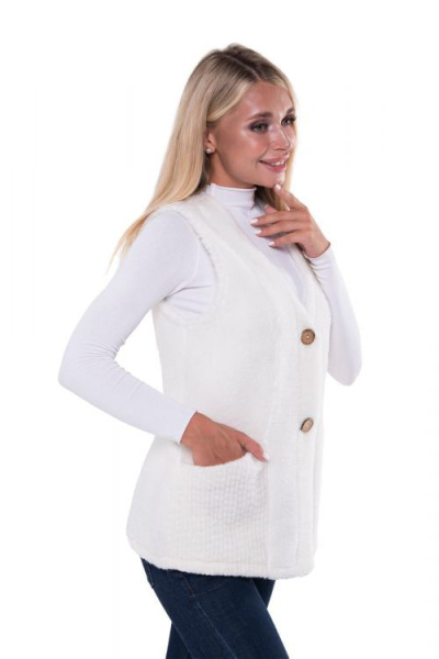 Жилет Офис Лайт цвет ваниль размер 40-42