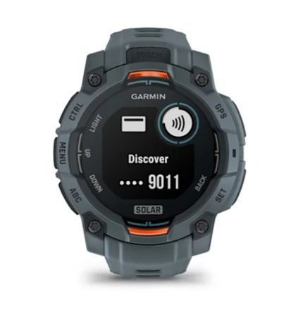 Instinct 3 – 45 мм Solar цвета сумерек с силиконовым ремешком цвета сумерек