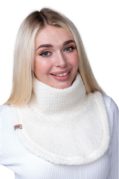 Воротник манишка букле цвет ваниль