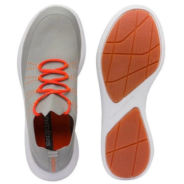 Полукеды Grundens Sea Knit Boat Shoe цвет Metal размер 12