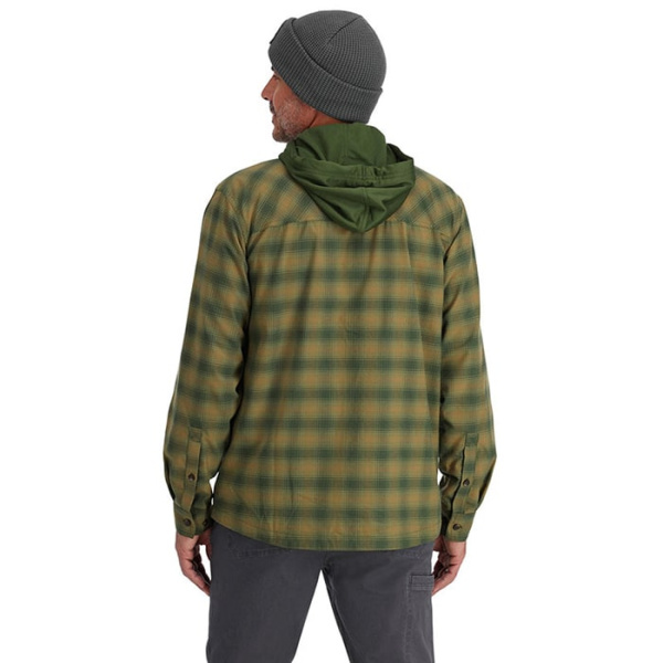 Рубашка Simms Coldweather Hoody цвет Basswood MC Plaid размер M