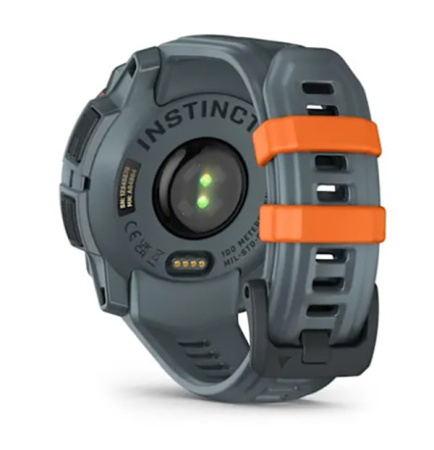 Instinct 3 – 45 мм Solar цвета сумерек с силиконовым ремешком цвета сумерек