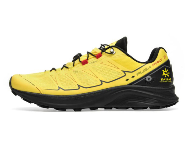 Кроссовки Kailas FUGA PRO 3 Trail Running W's KS2103233 желтые с черным 21350 размер 38 Кроссовки Kailas FUGA PRO 3 Trail Running W's KS2103233 желтые с черным 21350 размер 38