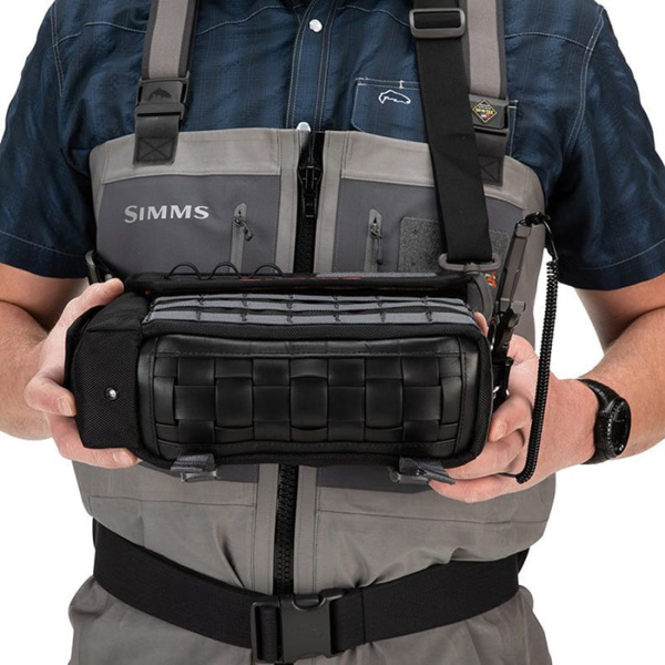 Сумка Simms Open Water Tactical Waist Pack цвет черный объем 3,5 л