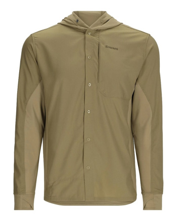 Рубашка Simms Intruder Fishing Hoody цвет Bay Leaf размер L