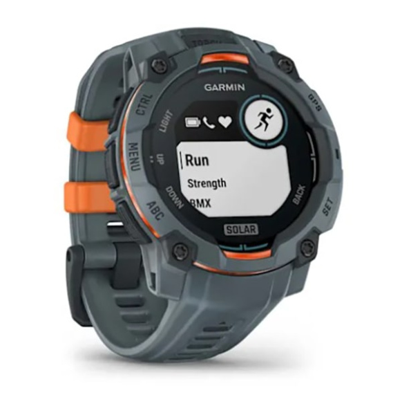 Instinct 3 – 45 мм Solar цвета сумерек с силиконовым ремешком цвета сумерек